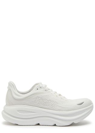 Hoka One One Bondi 9 Mesh-knit Sneakers - White - 4.5 (IT37.5 / UK4.5)