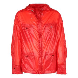 Ferragamo Heren, Jassen, Rood, Maat: L Polyamide