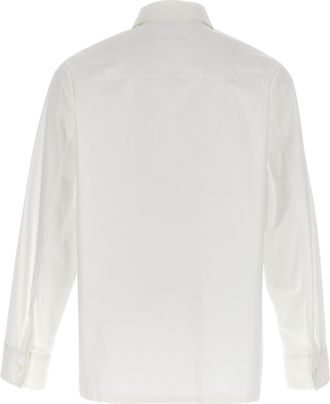 Jil Sander Mens White Cotton Blouse