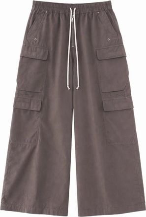 Rick Owens Double Cargo Jumbo Belas Broeken - Heren - Wijde Broeken - Bruin - L - Katoen - Broeken