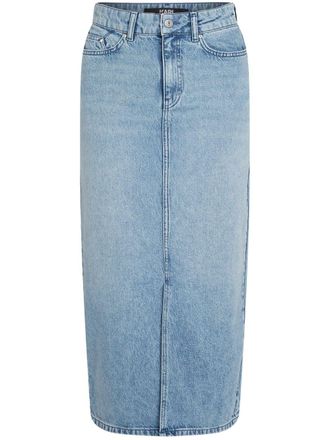 Karl Lagerfeld denim maxi skirt - Blue