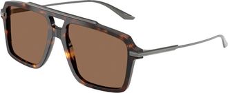 Dolce & Gabbana Stijlvolle zonnebril Dg 4477 in bruin - Heren - Zonnebrillen - Bruin - 56 MM - Accessoires