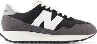 New Balance Womens 237 in Black/Grey/White Suede/Mesh, size 3.5 Narrow