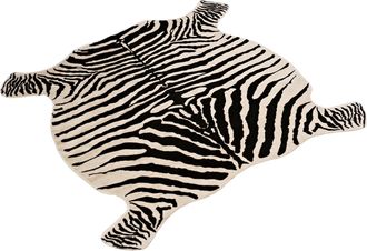 OEM 1 Alfombra De Imitaci&oacute;n De Piel De Vaca, 135x140 Cm, Poli&eacute;ster Suave, Para Uso Interior, Sala De Estar, Dormitorio