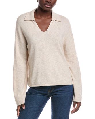 Barbour Fearne Wool-Blend Polo Sweater