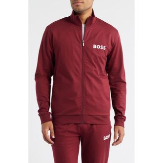BOSS Mens Ease Track Jacket in Red at Nordstrom Rack, Size Medium