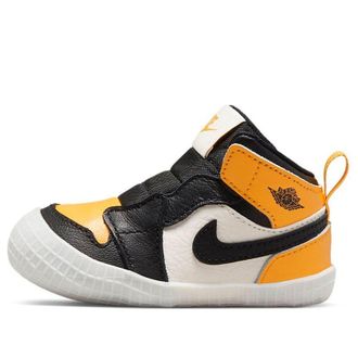Air Jordan (TD) Air Jordan 1 Crib Bootie Yellow Toe AT3745-711