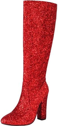 Generic Womens Luxury Knee High Boots Party Fashion Long Booties Winter Large Size