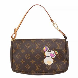 Louis Vuitton Brown Pouch (Pre-Owned)