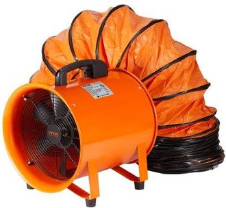 OEM Bauventilator 367-w-ac-motor Baugebl&auml;se 2800 U/min Baul&uuml;fter Gebl&auml;se 2574 Cfm (4373 M3/h) Axiall&uuml;fter Mit 10 M Schlauch Axialgebl&auml;se 79 Db Ger&auml;uschpeg