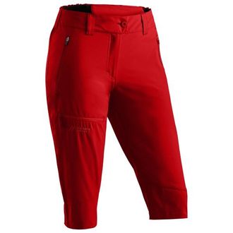 Maier Sports Lulaka Capri Loop Shorts f&uuml;r Damen | rot