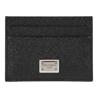 Dolce & Gabbana unisex, Accessoires, Zwart, Maat: ONE Size Leer