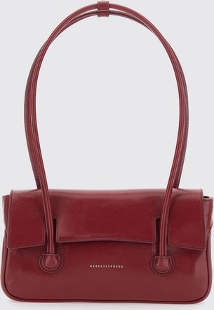 Marge Sherwood Mini borsa a spalla in pelle bovina liscia con doppio manico