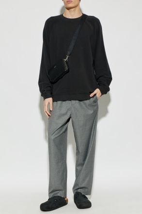 American Vintage Pinstripe Trousers, Mens, Grey