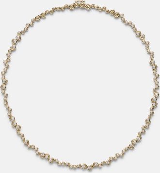 Yvonne L&eacute;on Yvonne L&eacute;on Collana Rivi&egrave;re Escargot in oro 9kt con diamanti