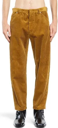 Prada Mens Bicolor Cotton Casual Pants