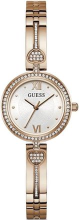 Guess Co Crystal quartz 27mm - women - stainless steel - One Size - Silver