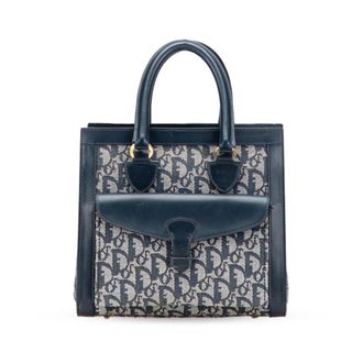Dior Pre-owned Tote Bags, female, Multicolor, Size: ONE SIZE Pre-owned Patterned Top Handle Bag
