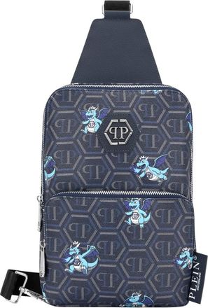 Philipp Plein Cross Body Bags - Heren - Schoudertassen - Blauw - ONE Size - Tassen
