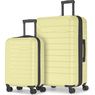 Bugatti Mecca 2-Piece Hardside Luggage Set in Yellow at Nordstrom Rack