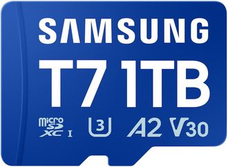 Samsung Tarjeta De Memoria Microsd T7 De 1 Tb Para Smartphones, Tablets Y Consolas Port&aacute;tiles