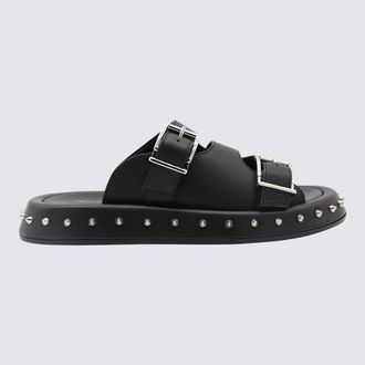 Alexander McQueen Punk Leather Sandals