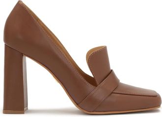 Kazar Bruine loafers - Dames - Pumps - Bruin - 41 EU - Leer - Schoenen