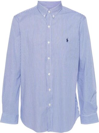 Ralph Lauren Casual Shirt - Heren - Casual Overhemden - Blauw - M - Katoen - Overhemden