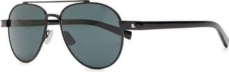 Saint Laurent Aviator-style Sunglasses - Black - One Size