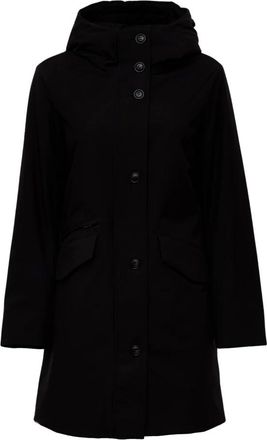 Woolrich Parka Ligera El&aacute;stica - Coats - Mujer - Negro - XS