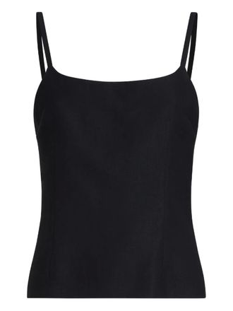 Brunello Cucinelli Tanktop met Monili-detail - Zwart