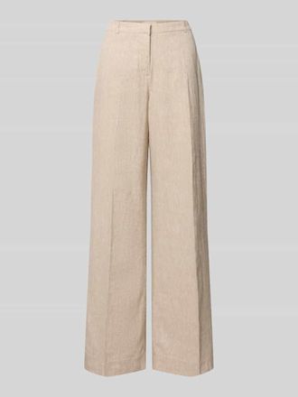 Moss Copenhagen Leinenhose mit Eingrifftaschen Modell Pennie Ginia in Beige, Gr&ouml;&szlig;e XL