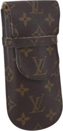 Louis Vuitton Pre-owned Accessories, female, Brown, Size: ONE SIZE Pre-owned Canvas Home-Office Bag