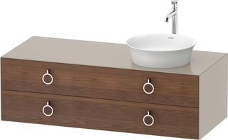 Duravit Duravit - Tulip Blanco, Mueble De Ba&ntilde;o Colgado En La Pared, Ancho