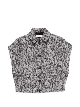 Iro Estel buttoned shirt - women - Cotton/Polyester/Viscose/Acrylic/Viscose/Cotton - 34 - Brown