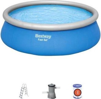 Bestway Piscina Redonda R&aacute;pida Con Filtro 2e 457 H 122 Bestway Bw57289