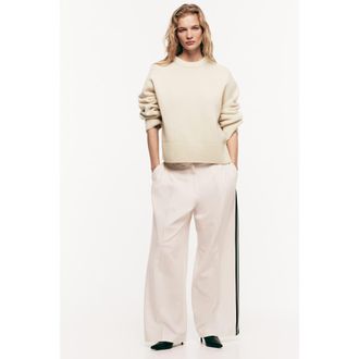 H&M Wool Jumper in Light Beige at Nordstrom, Size X-Small