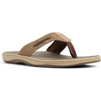 Sperry Top-Sider Baitfish Flip Flop in Taupe at Nordstrom, Size 10