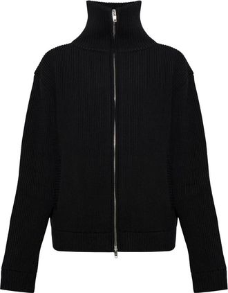 Balenciaga Pocket Cardigan - Heren - Vesten - Zwart - S - Katoen - Truien & Vesten