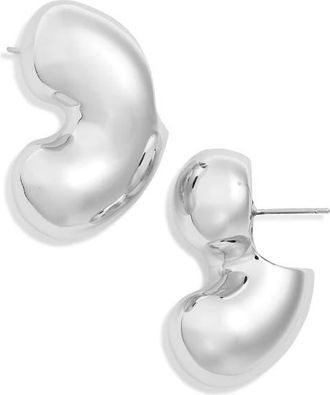 JENNY BIRD Eliza Puffs Drop Earrings in High Polish Silver at Nordstrom