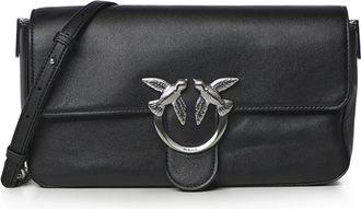 Pinko Pinko - Crossbody tas - Dames - Tassen - Zwart - Maat: ONE Size Leer