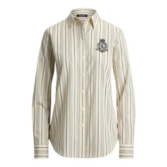 Ralph Lauren Camisa Deportiva Tejida - Blouses & Shirts - Mujer - Beige - XS