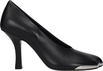 Burberry Damens Ausschnitt Leder Schwarz