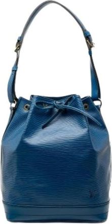 Louis Vuitton Pre-owned Bucket Bags, female, Blue, Size: ONE SIZE Pre-owned Vintage Bucket Bag