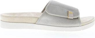 Spenco Womens Charlotte Slide Sandal In Grey Morn