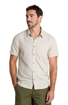 Toad & Co Harris Short Sleeve Shirt in Salt at Nordstrom, Size X-Large