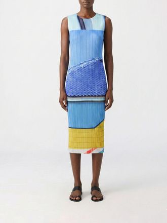 Pleats Please Issey Miyake Abito in poliestere stampato Pleats Please Issey Miyake