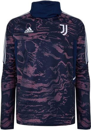 adidas Mens Turtleneck Athletic Sweatshirt in Pink - Size X-Small