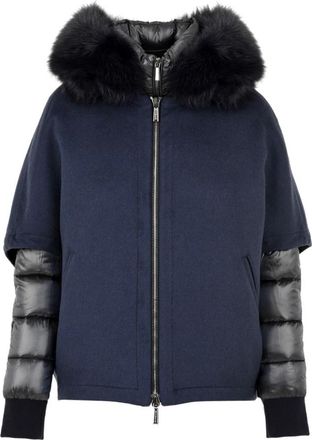 Moorer Pegaso Jacket - Dames - Gewatteerde jassen - Veelkleurig - S - Wol - Jassen