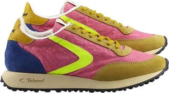 Valsport Vintage Pink Heritage Nylon Sneakers - Dames - Sneakers - Veelkleurig - 38 EU - Nylon - Schoenen